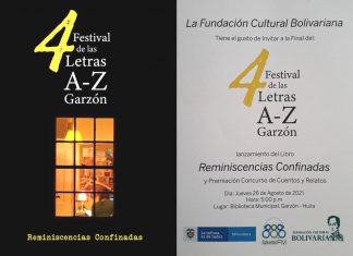 EVENTO FINAL DEL 4 FESTIVAL DE LAS LETRAS A-Z GARZÓN