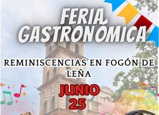 INVITACIÓN A FERIA GASTRONÓMICA «REMINISCENCIAS EN FOGÓN DE LEÑA»