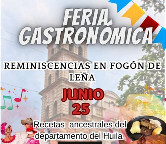INVITACIÓN A FERIA GASTRONÓMICA «REMINISCENCIAS EN FOGÓN DE LEÑA»